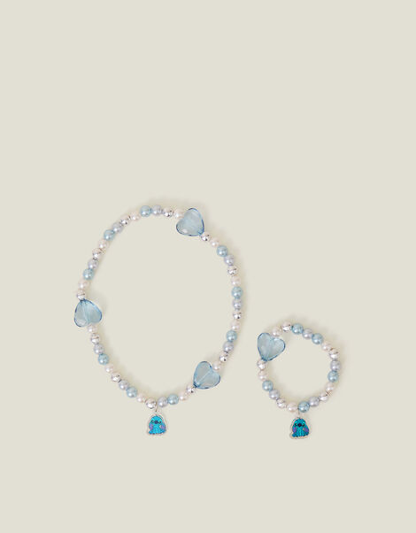 Girls Lilo & Stitch Necklace and Bracelet Set, , large