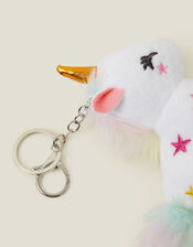 Girls Unicorn Bag Charm, , large