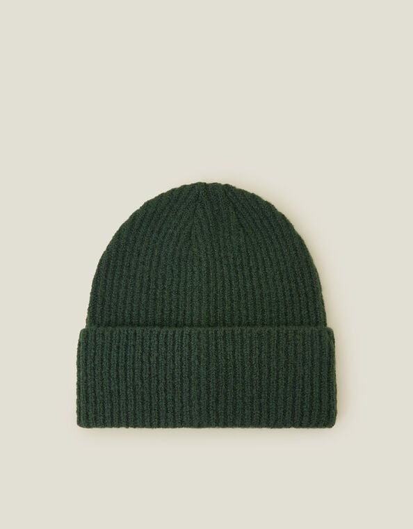 Soho Knit Beanie, Green (KHAKI), large