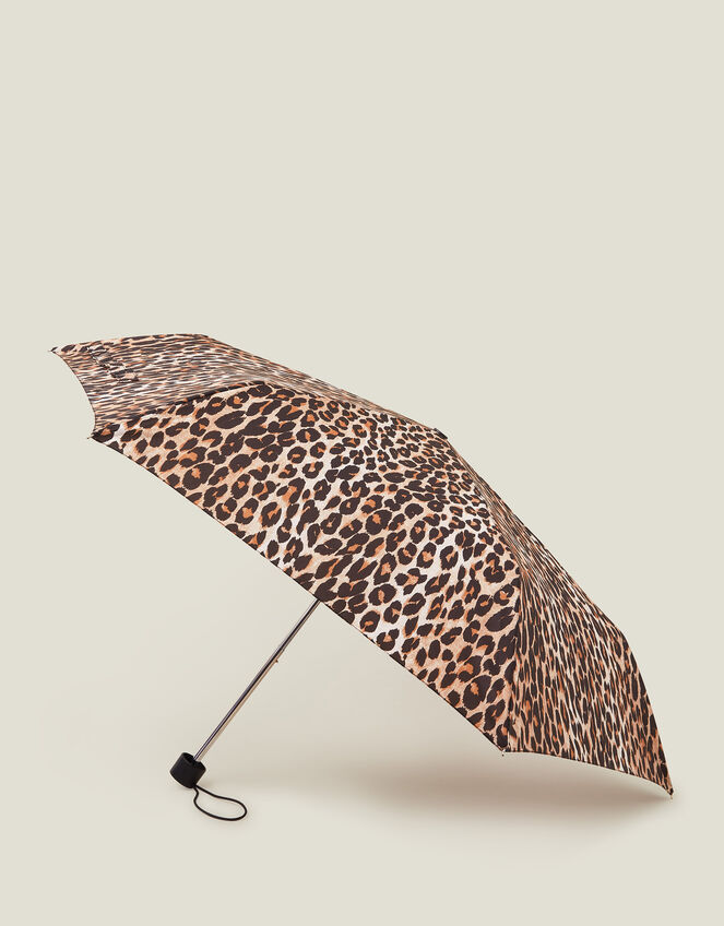 Leopard Print Umbrella, , large