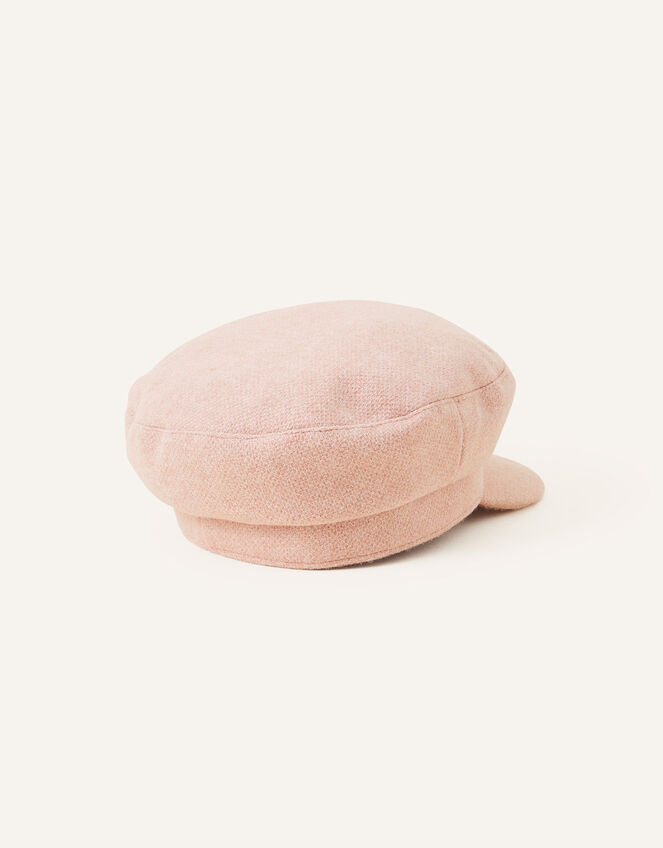 Soft Textured Baker Boy Hat Pink | Hats | Accessorize UK