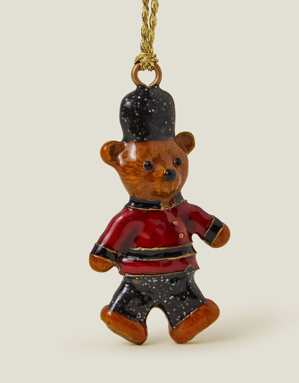 Royal Guard Teddy Christmas Tree Decoration, , large