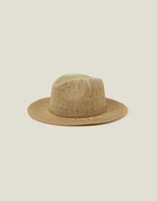 Braid Trim Fedora, , large