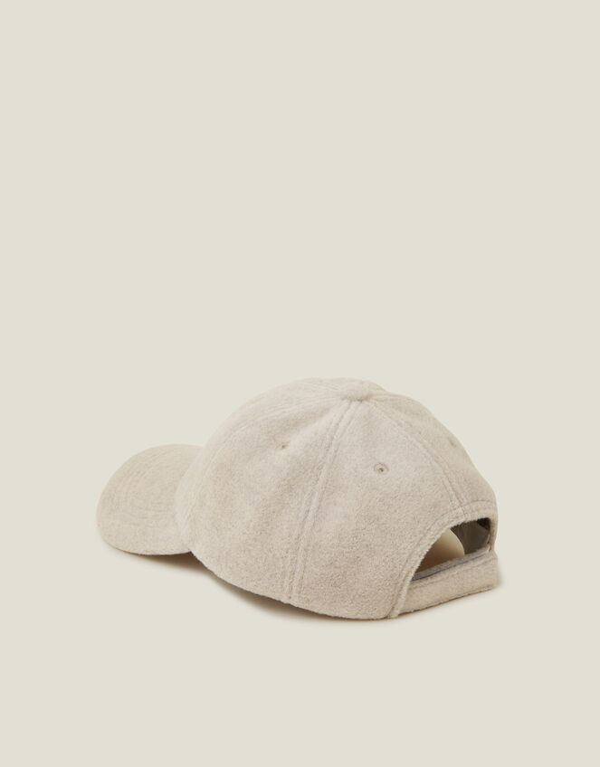 Brushed Baseball Cap, Natural (NATURAL), large