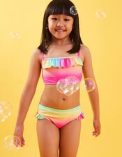 Girls Ombre Bikini Set, Multi (PASTEL MULTI), large