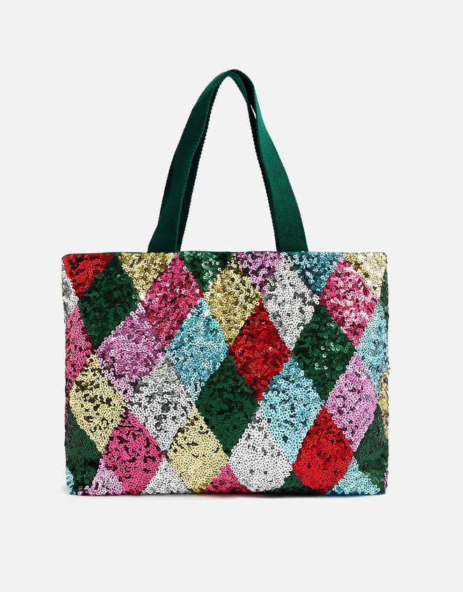 Harlequin Sequin Shopper Bag | Tote & Shopper bags | Accessorize Global