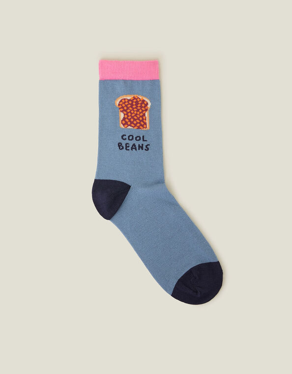 Cool Beans Printed Socks, , large