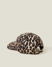 Leopard Print Baseball Cap, , large