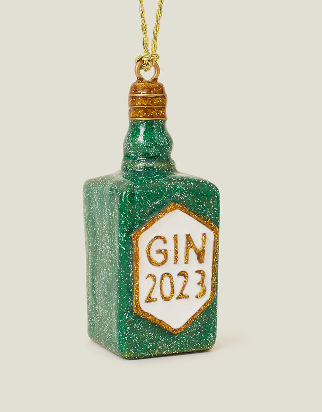 Enamel 2023 Gin Hanging Decoration, , large