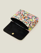 Floral Print Soft Faux Leather Coin Purse, , large