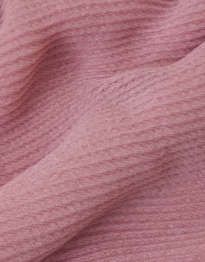 Lightweight Pleated Scarf Pink | Lightweight scarves | Accessorize UK