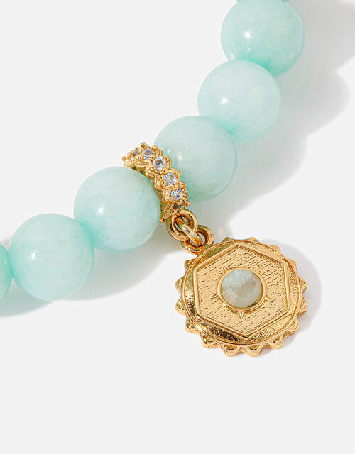 Gold Plated Power Stone Amazonite Bracelet Z For Accessorize Accessorize Global