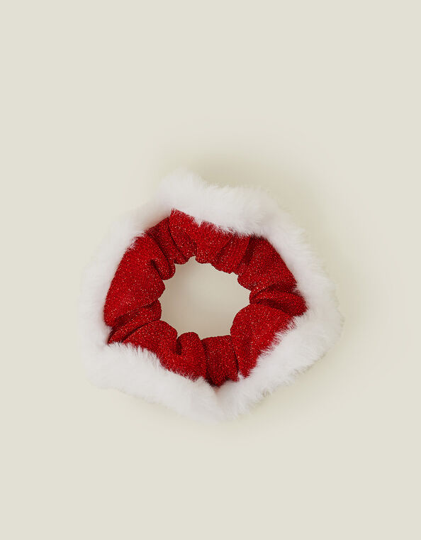 Santa Hair Scrunchie, , large