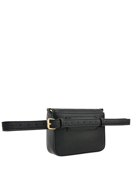 faux leather belt bag