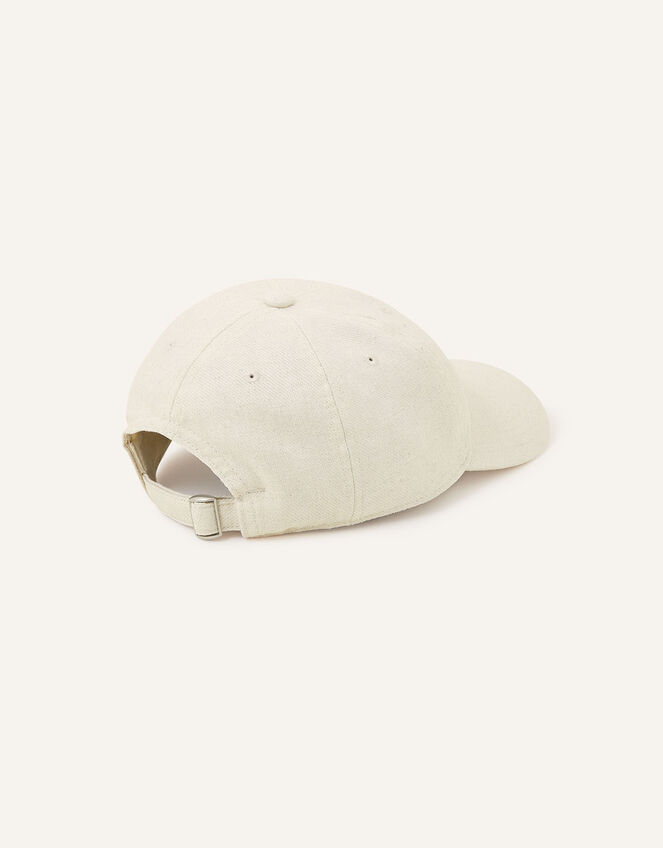 Twill Baseball Cap, Natural (NATURAL), large