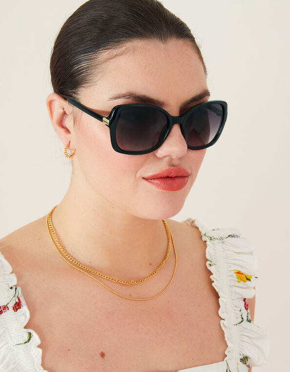 Oversized Square Sunglasses, , large