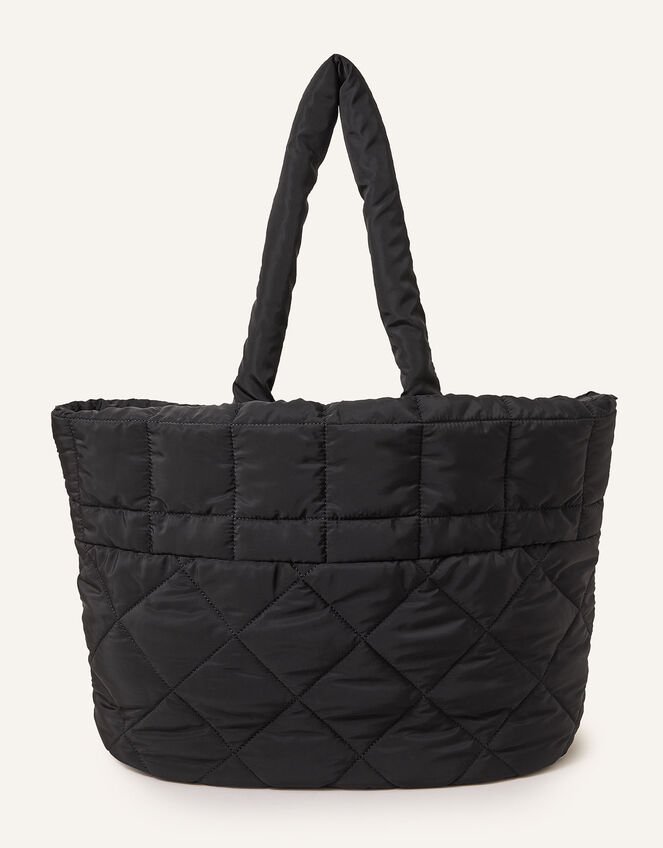 Quilted Shopper Bag, , large