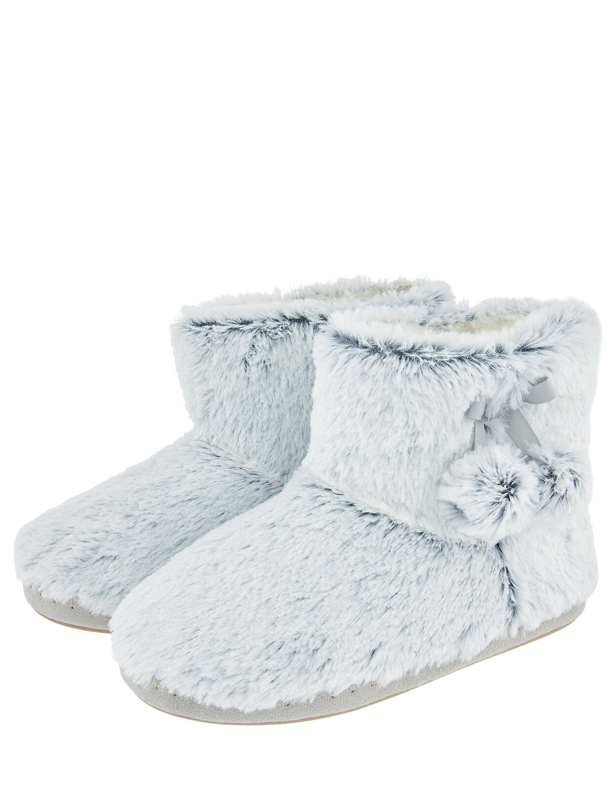 furry slipper boots