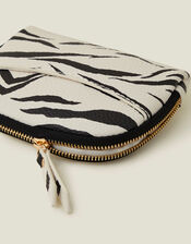 Zebra Print Coin Purse, , large