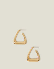 Triangle Hoop Earrings, , large
