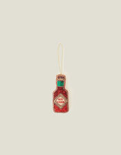 Embellished Hot Sauce Hanging Decoration, , large