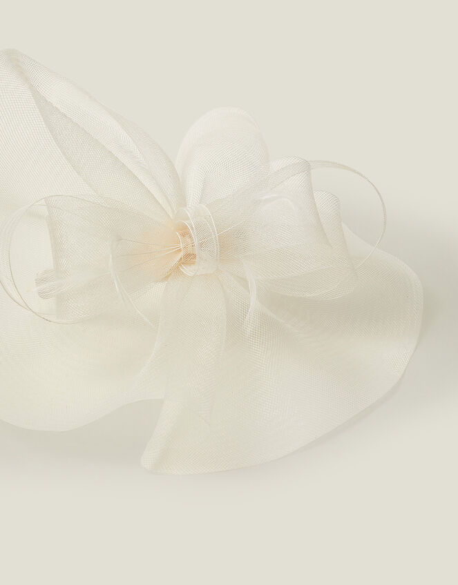 Mia Mini Crin Fascinator, Ivory (IVORY), large