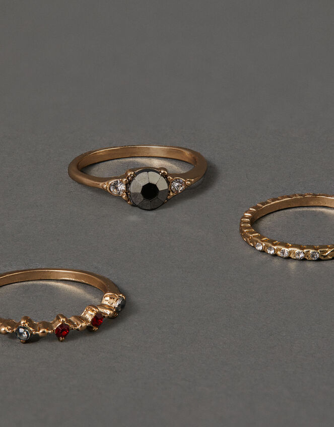 Trilogy Stacking Rings Set of Three Multi, Stacked rings