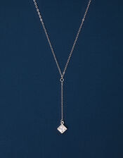 Sterling Silver Drop Y-Chain, , large