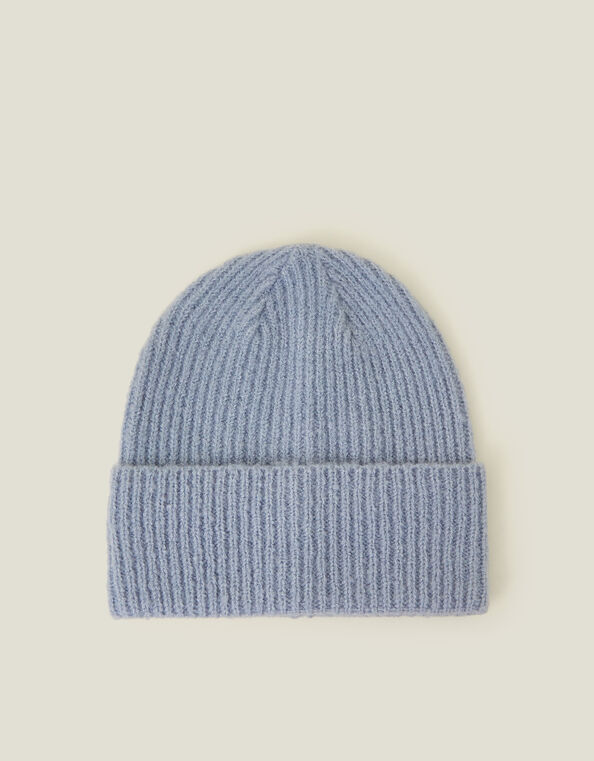 Soho Knit Beanie, Blue (BLUE), large