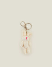 Fluffy Bunny Bag Charm, , large