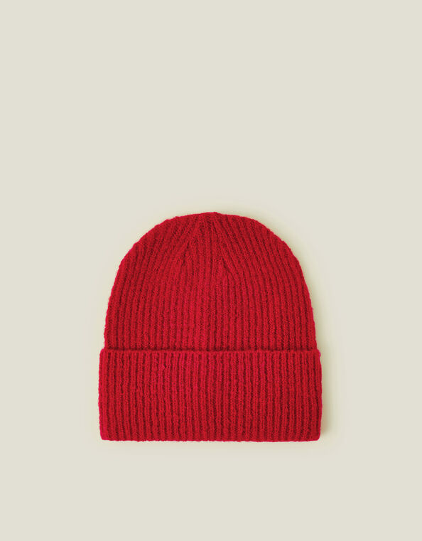 Soho Knit Beanie, Red (RED), large