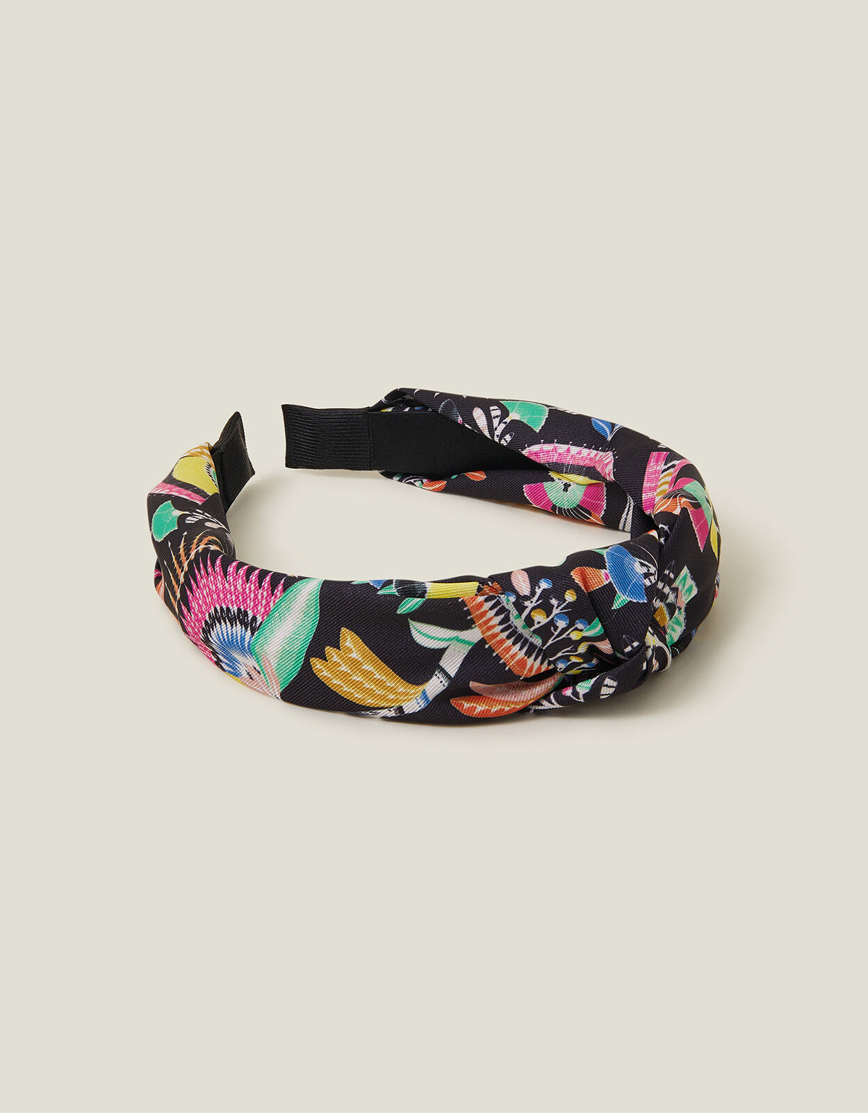 Tropical Print Knot Headband