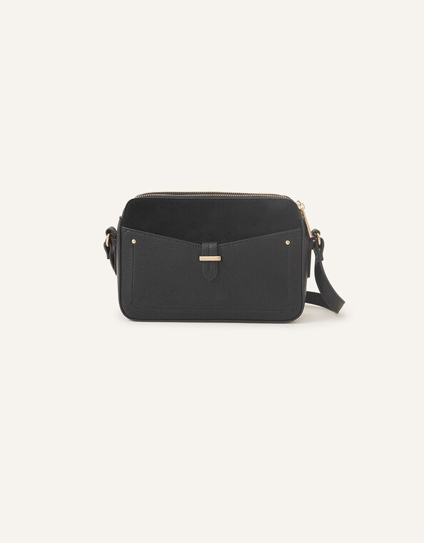 Shelby Cross-Body Bag, Black (BLACK), large