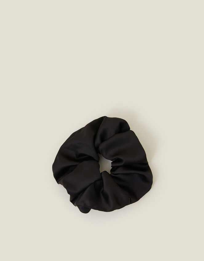 Oversized Satin Hair Scrunchie, , large