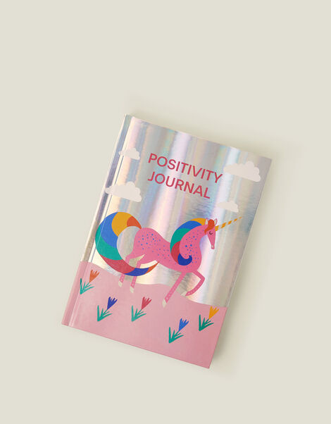 Girls Unicorn Positivity Journal, , large