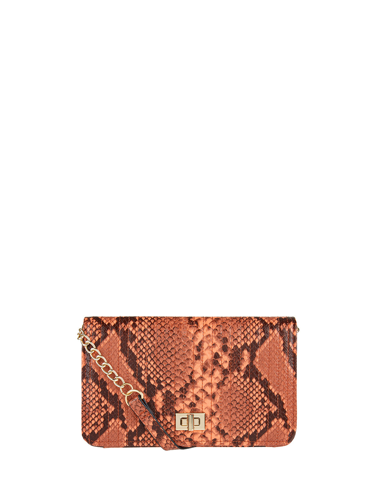 accessorize snakeskin bag