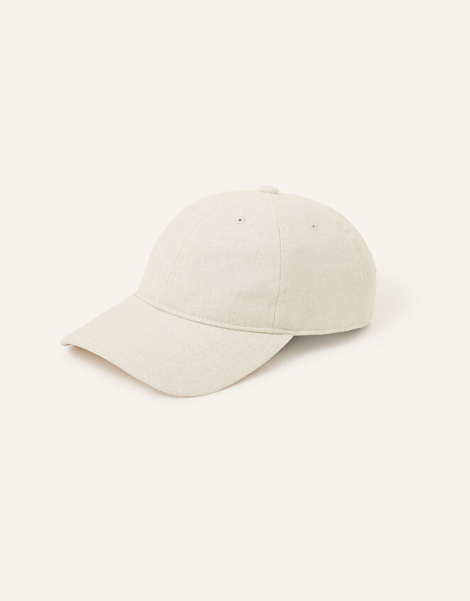 Twill Baseball Cap, Natural (NATURAL), large