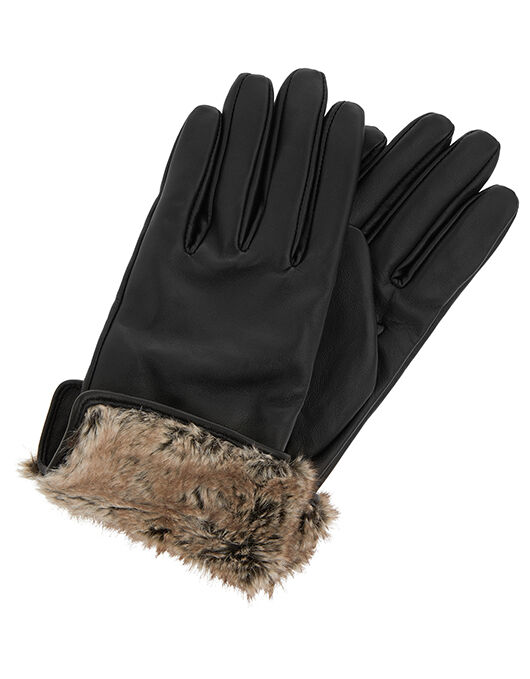 fur gloves uk