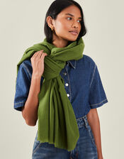 Super Soft Blanket Scarf, Green (LIGHT GREEN), large