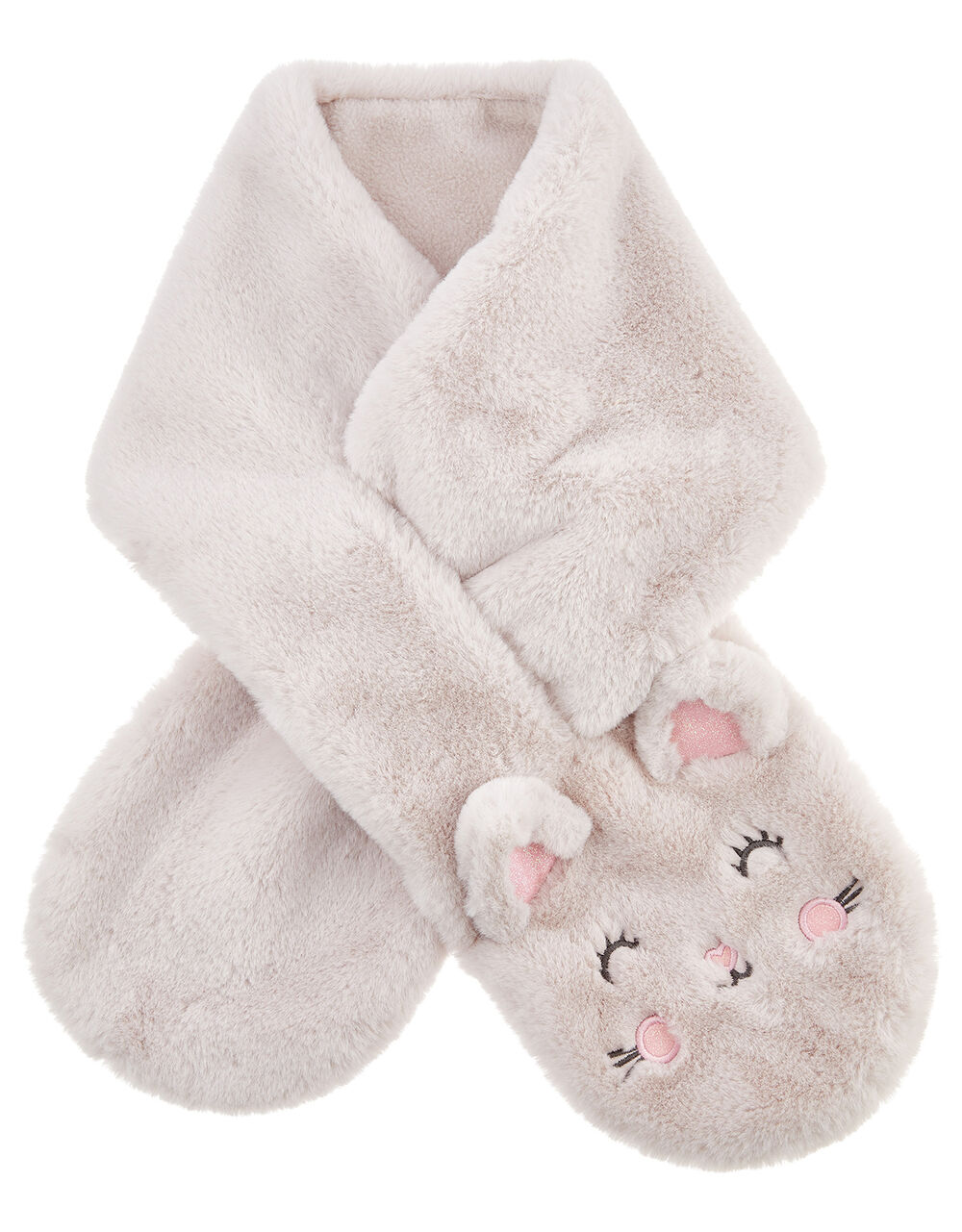 Fluffy Cat Scarf | Girls Hats, Gloves & Scarves | Accessorize UK