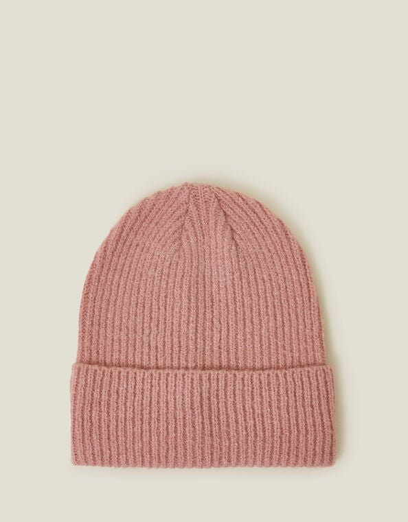 Soho Knit Beanie Hat, Pink (PALE PINK), large