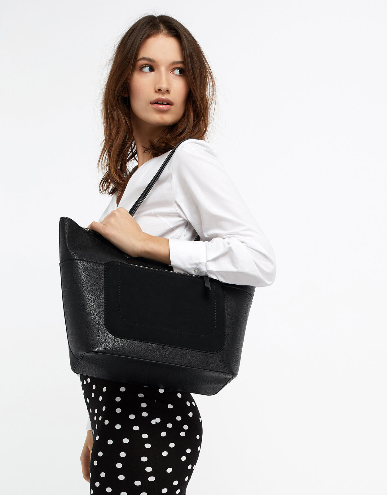 accessorize emily tote bag black