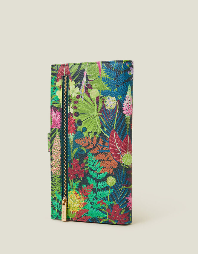 Jungle Print Travel Wallet, , large