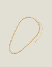 14ct Gold-Plated Chunky Chain Necklace, , large