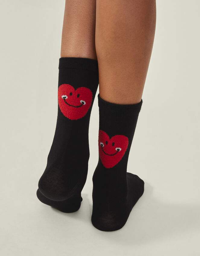 2-Pack Heart Ankle Socks, , large