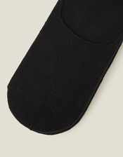 3-Pack Trainer Socks, Black (BLACK), large