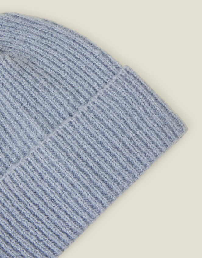 Soho Knit Beanie, Blue (BLUE), large