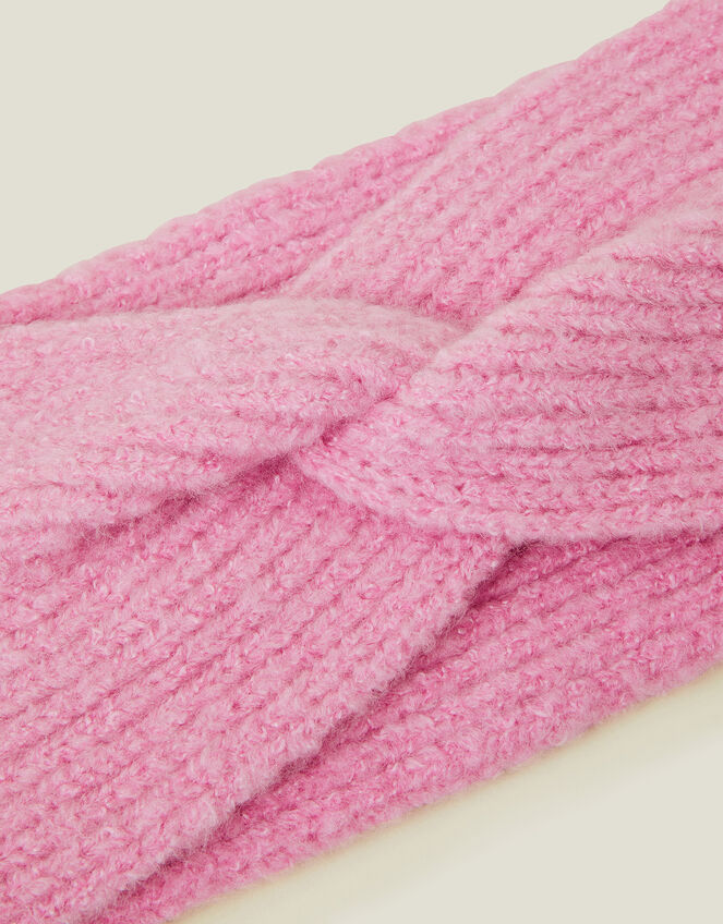 Soft Knit Bando Headband, Pink (PINK), large