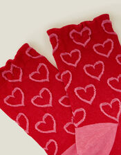 All-Over Heart Socks, , large