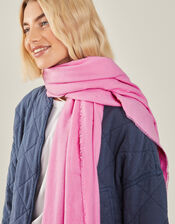 Super Soft Blanket Scarf, Pink (PINK), large